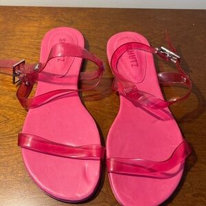 SCHUTZ Vibrant Pink Sandals